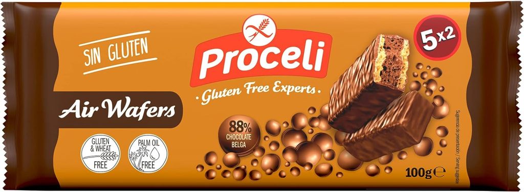 Comprar chocolate sin gluten Proceli
