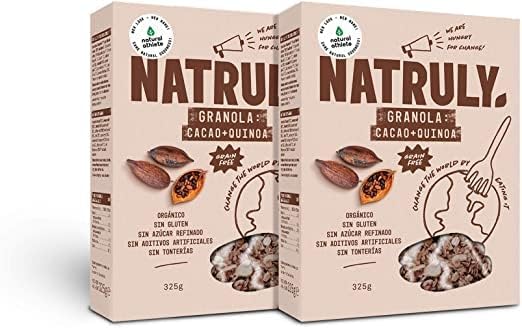 NATRULY Granola BIO Sin Azúcar Refinado